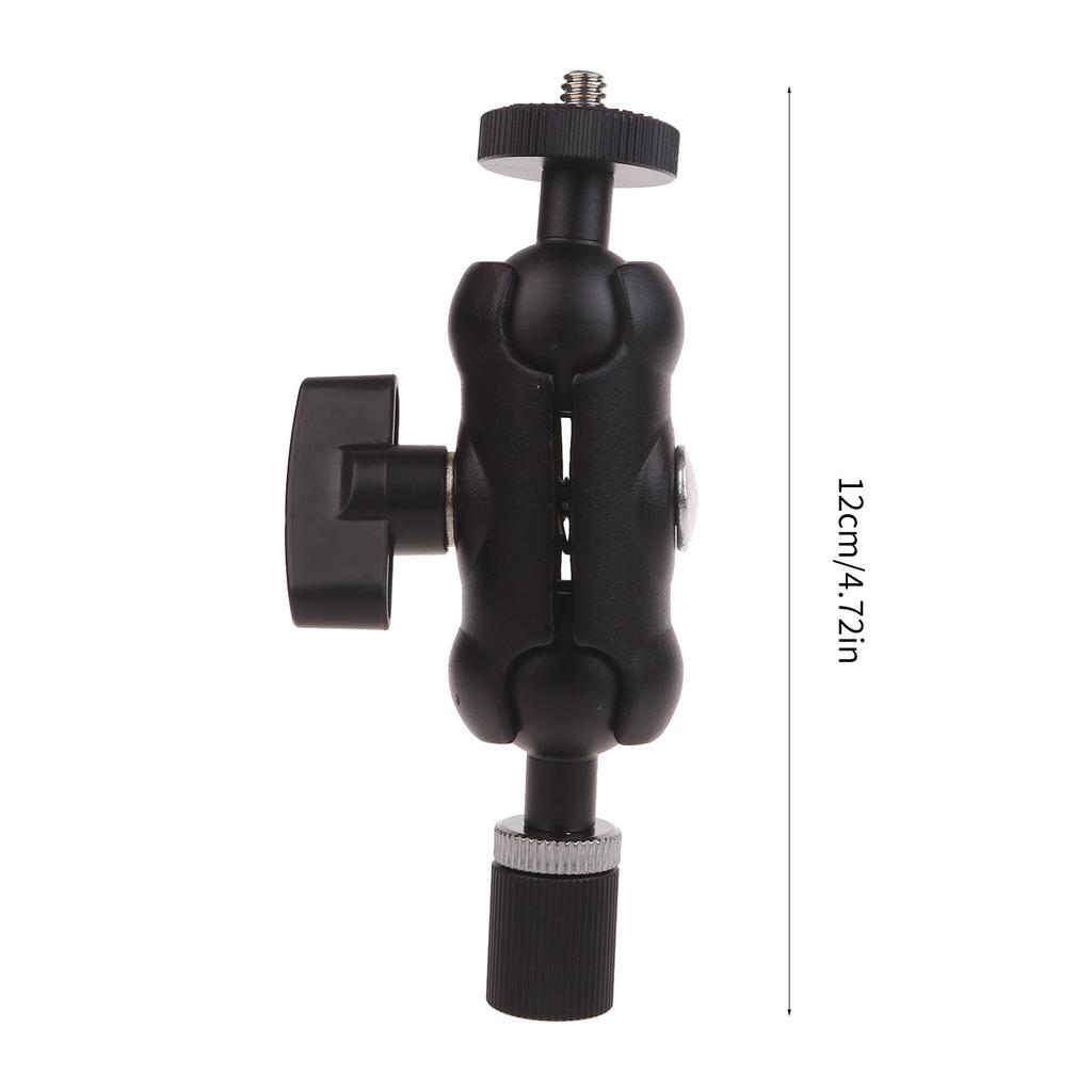 Металлический кронштейн с выдвижной и вращающейся металлической опорой 1/4 Female to Male Extension Support для цифровых зеркальных камер и штативов