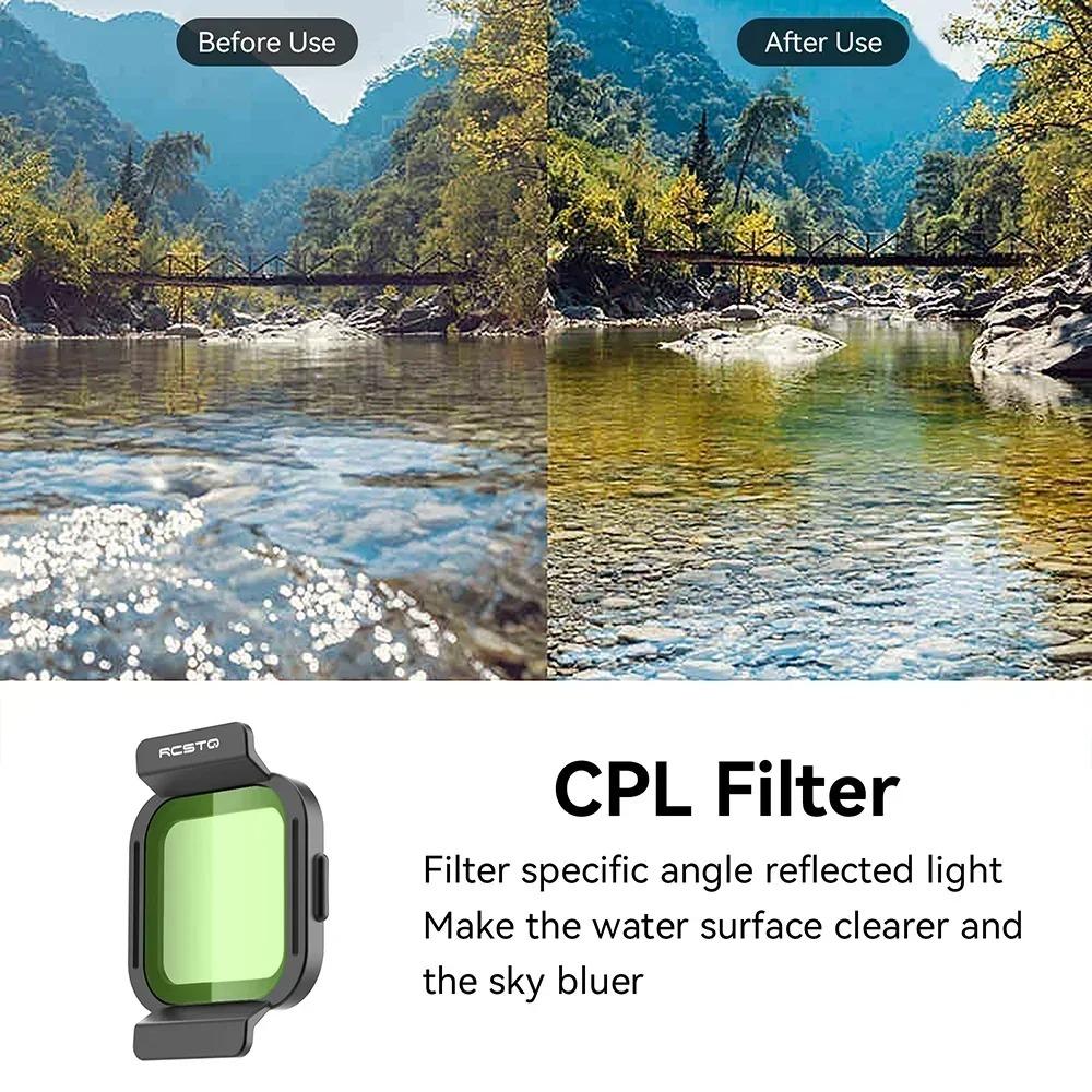 Фильтр MCUV/CPL Drone, устойчивый к царапинам, аксессуары для дронов, крышка объектива для аэрофотосъемки DJI Filp