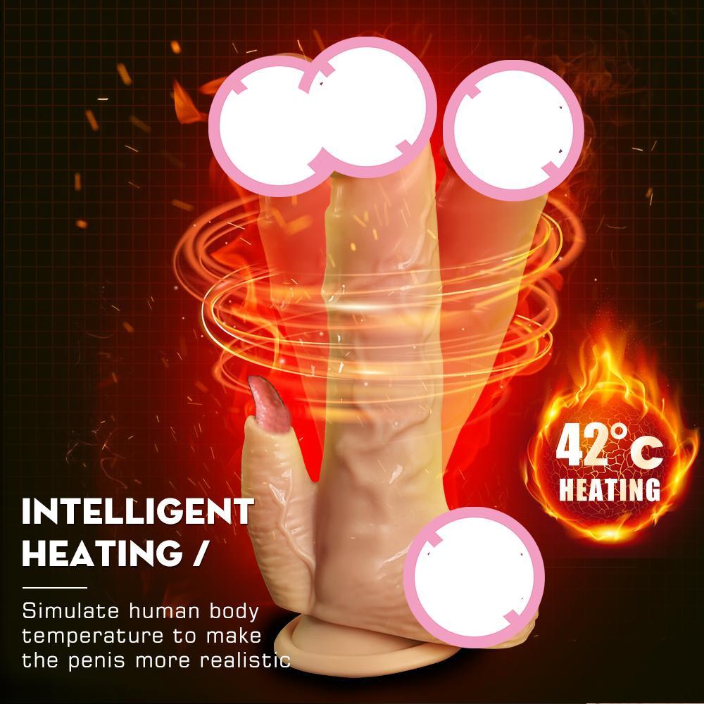 Фаллоимитатор, секс-игрушка, вибратор для женщин, стимулятор клитора, огромный большой электрический телескопический пенис, мягкий фаллоимитатор, вибратор, женские мастурбаторы