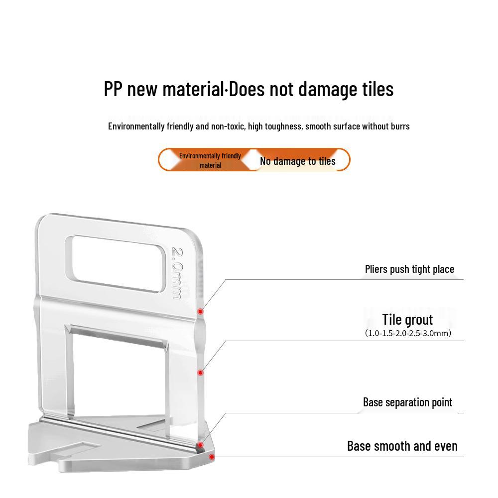 Инструмент для выравнивания плитки: Проставка для регулировки расстояния и позиционирования