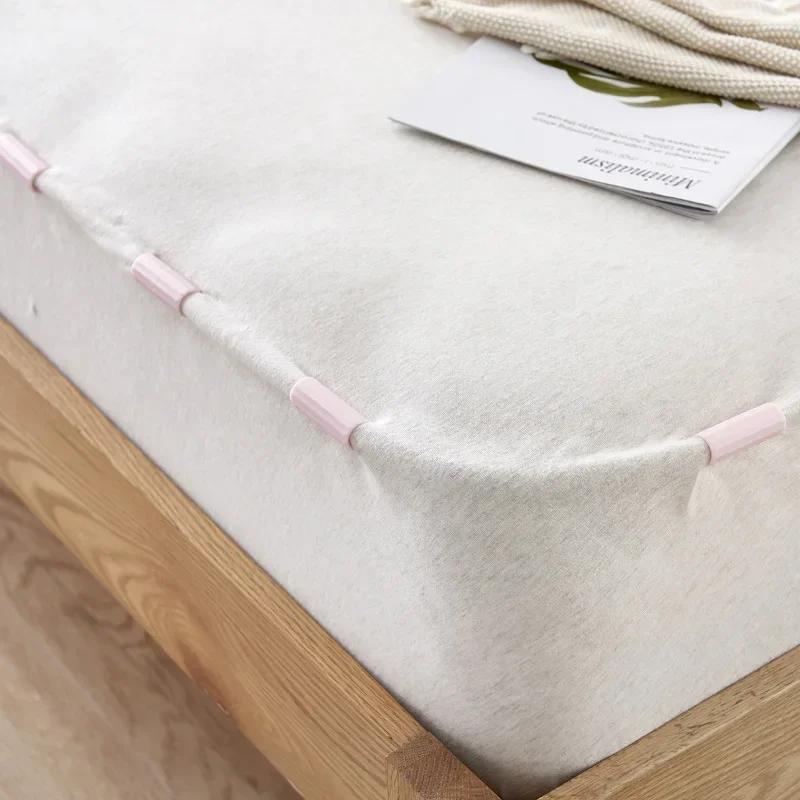 6/12 шт. зажимы для простыней пластиковые противоскользящие зажимы для одеяла покрывало зажимы крепежи держатель для матраса для простыней Главная