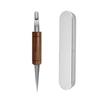 Stainless Steel Tip Latte Art Pen Wood Handle Latte Art Practice Pen  Coffee Floral Carvings