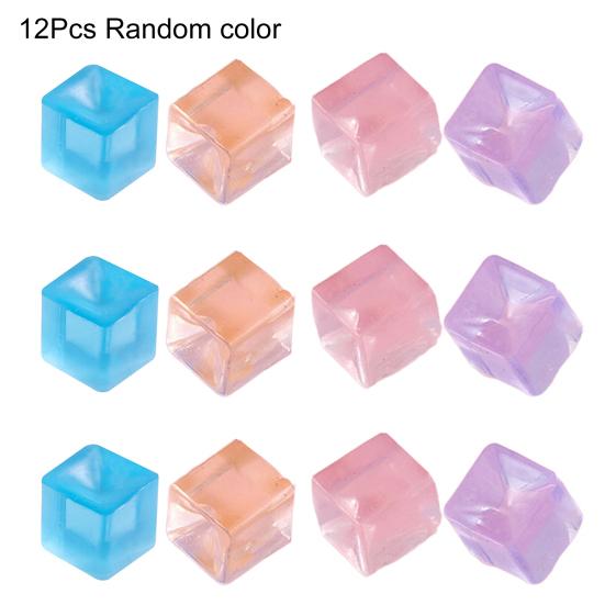 Прозрачная сжимаемая игрушка Квадратный кубик льда/Лапка кошки Сжимаемый мячик Сенсорная игрушка Маленькая игрушка для снятия стресса Fidget Toy для взрослых