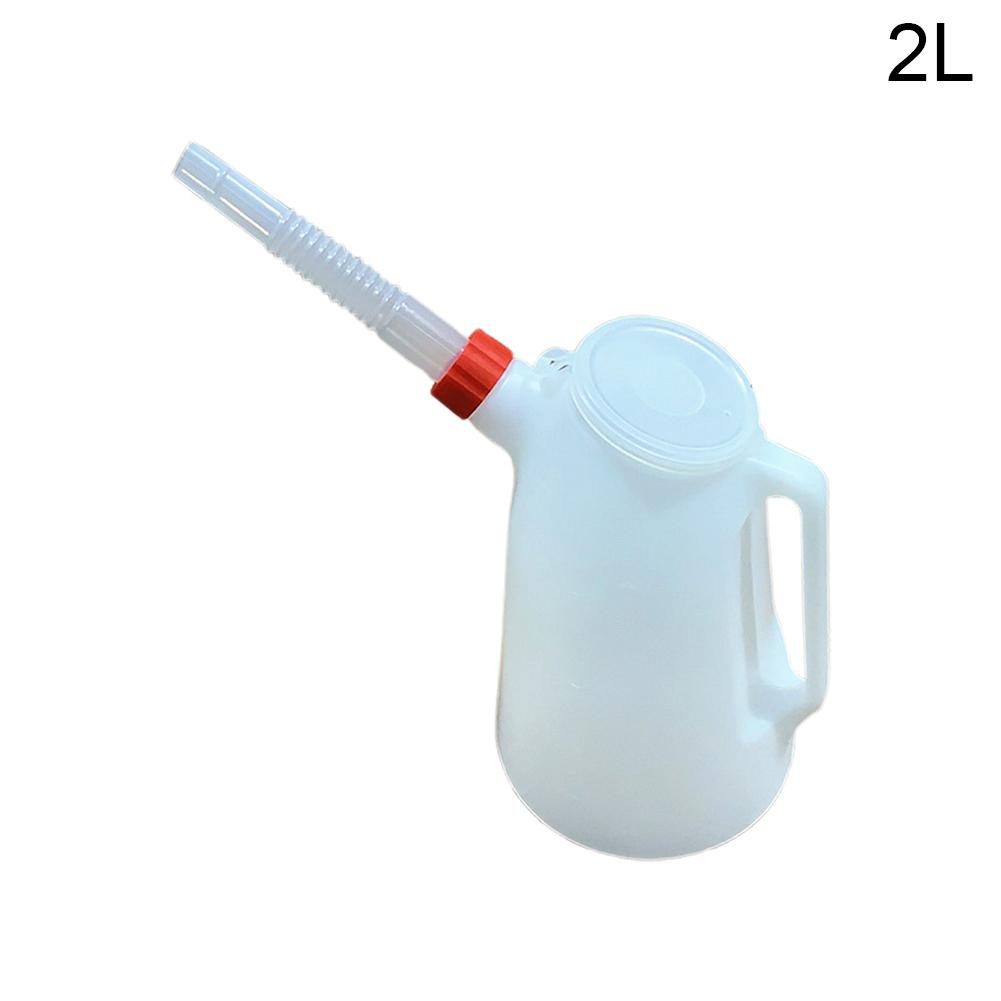 1.2/2/3/4/5L Oil Measuring Jug With Flexible Spout For Automotive,Boat&Motorcycle Fuel Pouring B3X4