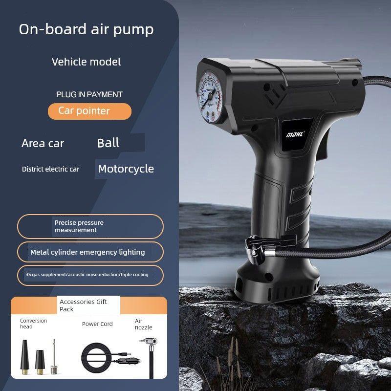 German Japan Import Technology New Arrival Vehicle Air Pump Car Portable Air Pump Electric Lighting Car None
