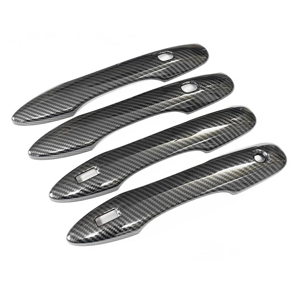 CGP Door Handle Cover Carbon Tone 4pcs New Sienta 10 Series MXPC10G MXPL10G MXPL15G 10 Series Exterior CGP-6422