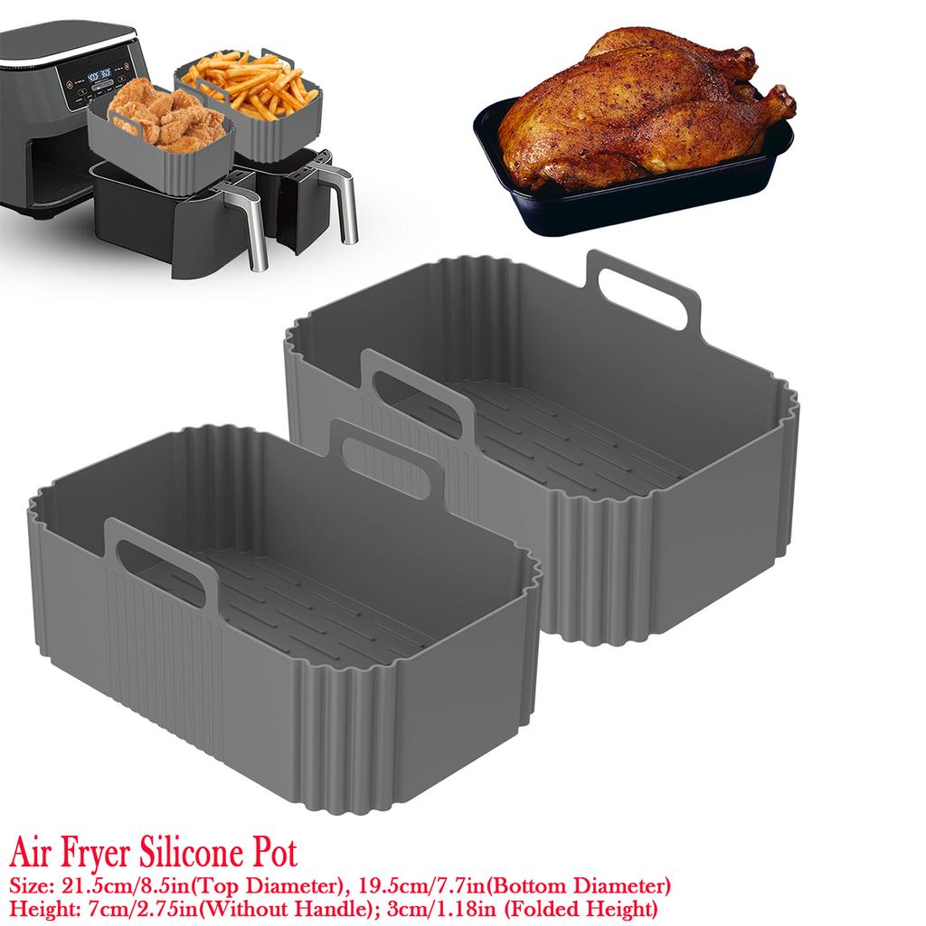 100 шт одноразовая бумага для фритюрницы маслостойкая антипригарная прямоугольная кухонная выпечка коврик для аэрофритюрницы бумажный поднос кухонная бумага для выпечки в духовке