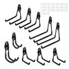 10Pcs Garage Hook Bike Holder Wall Mount Tool Storage Hanger Set Kit for Garden Ceiling