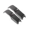 2x Накладка на петли капота под карбон для Jeep Wrangler JL 18+ Gladiator JT 20+