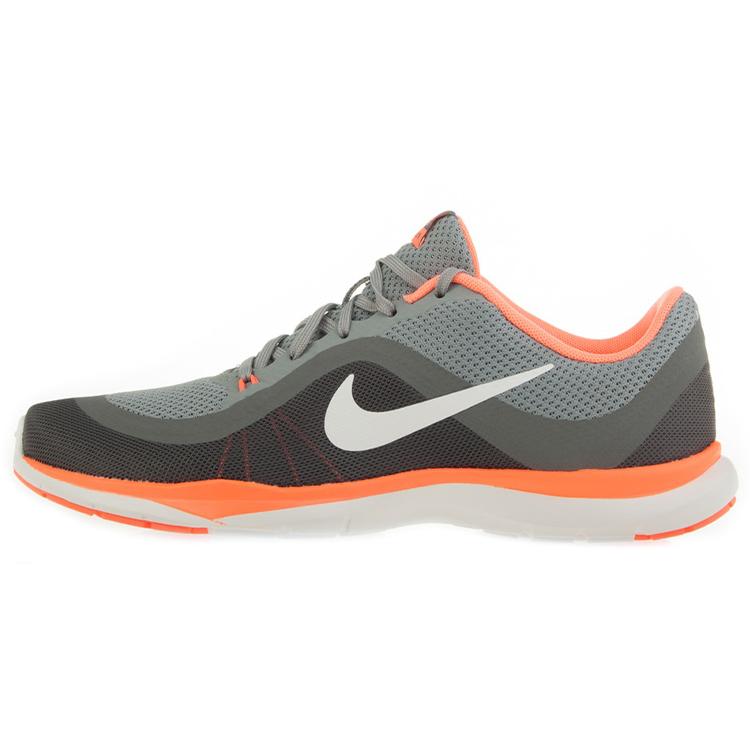 Nike Flex Trainer 6 'Gray Orange White' Women's 831217-009