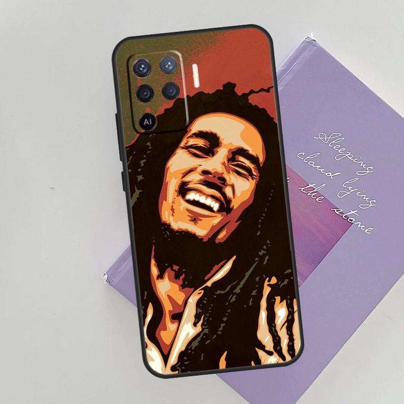 Чехол для телефона Bob Marley Rasta Lion для Oppo A54 A74 A94 A15 A16 A17 A52 A72 A76 A96 A57 A58 A78 A98 A53S