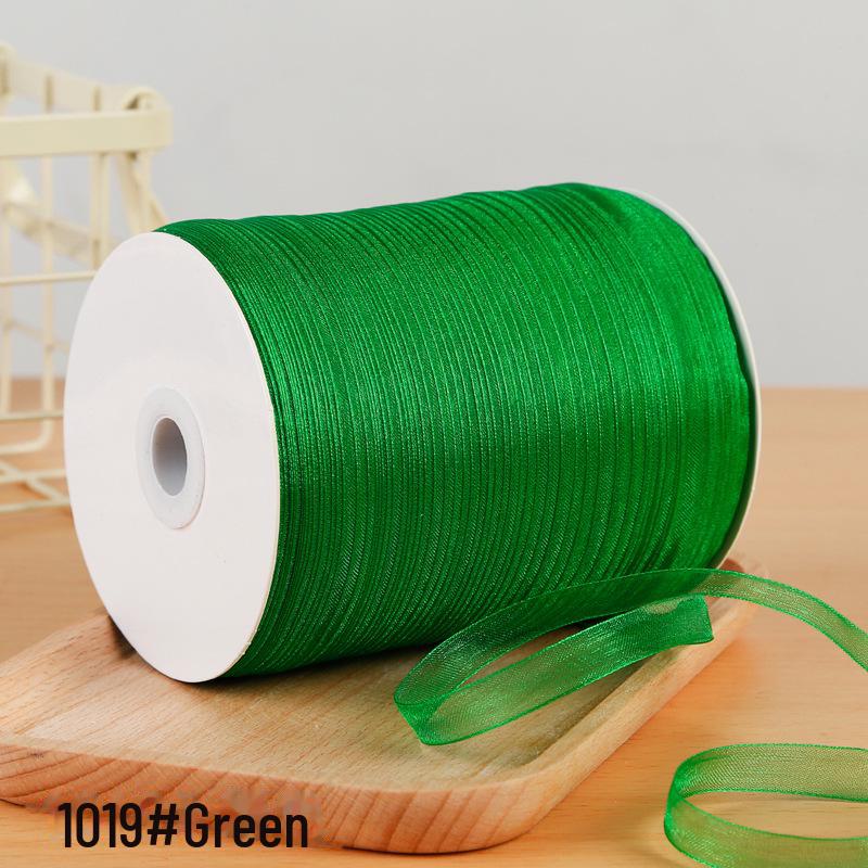 1 см прозрачная снежная пряжа лента для аксессуаров для волос и подарочных пакетов