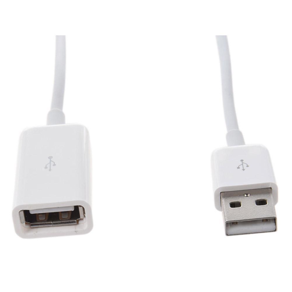 USB A Male To Female M / F Extension Cable White About Extension A 100cm Female Existing Cables Y7N1