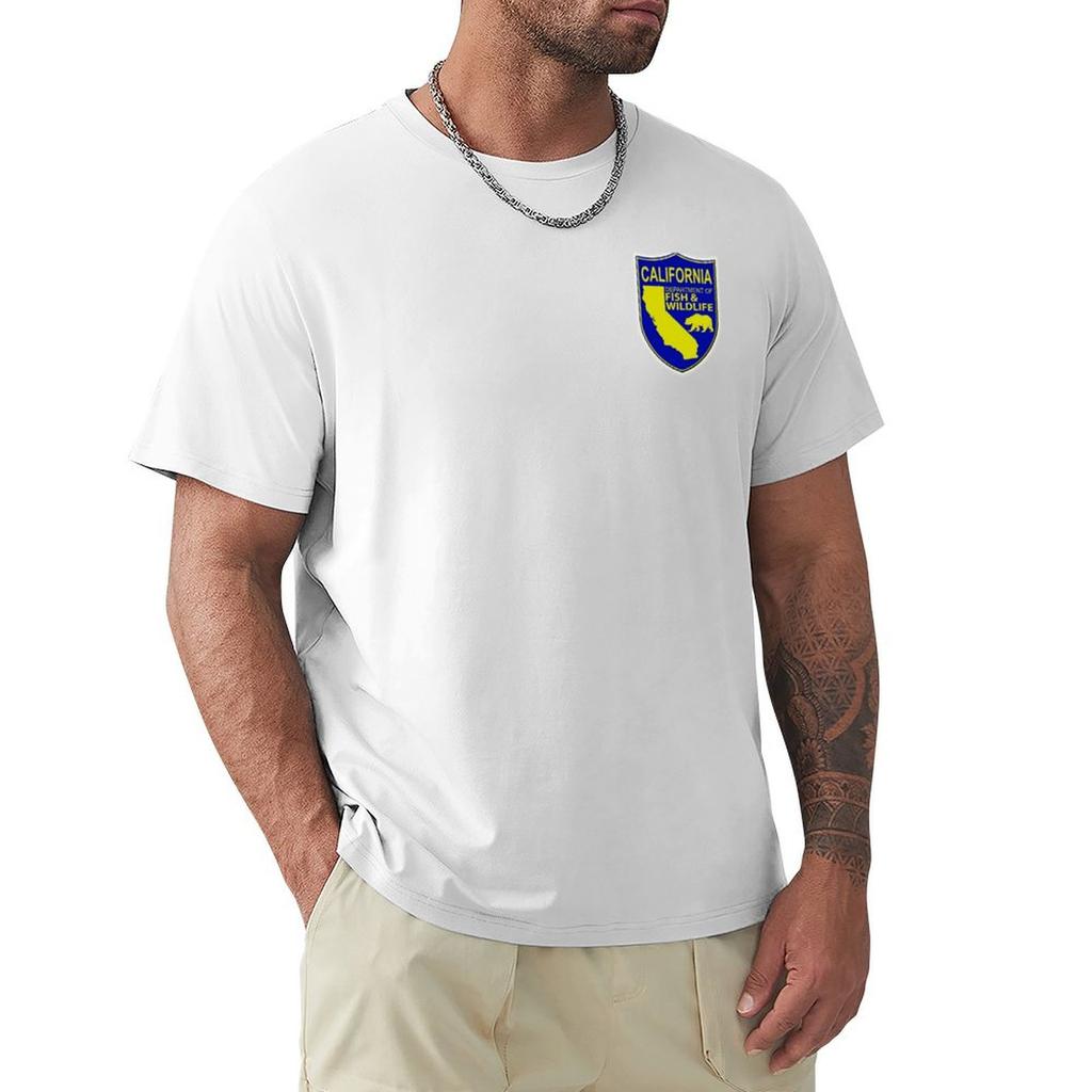 California Fish Wildlife Tshirt Quick Dry Outdoor Sports Tshirt