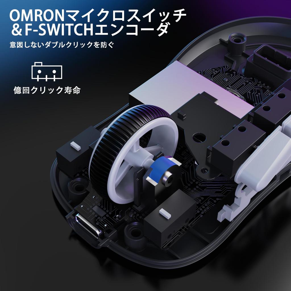 MAMBASNAKE x ATTACK SHARK X3 MAX Оптический сенсор Pixart PAW3950 с оптическим 42000 750 50G Максимум 100 миллионов нажатий для игр и витой кабель