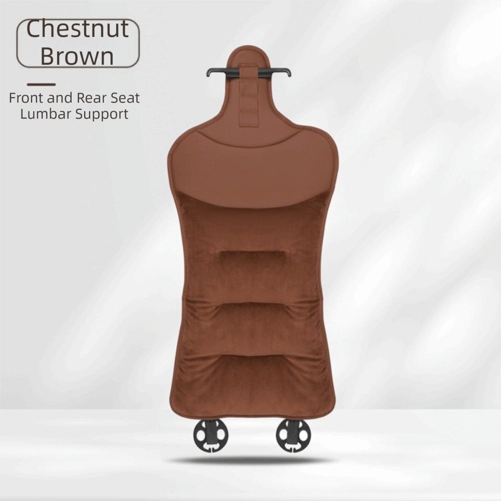 Soft Car Leather Cushion Non-slip Auto Seat Cushion Ventilated Four-season Cushion Travel