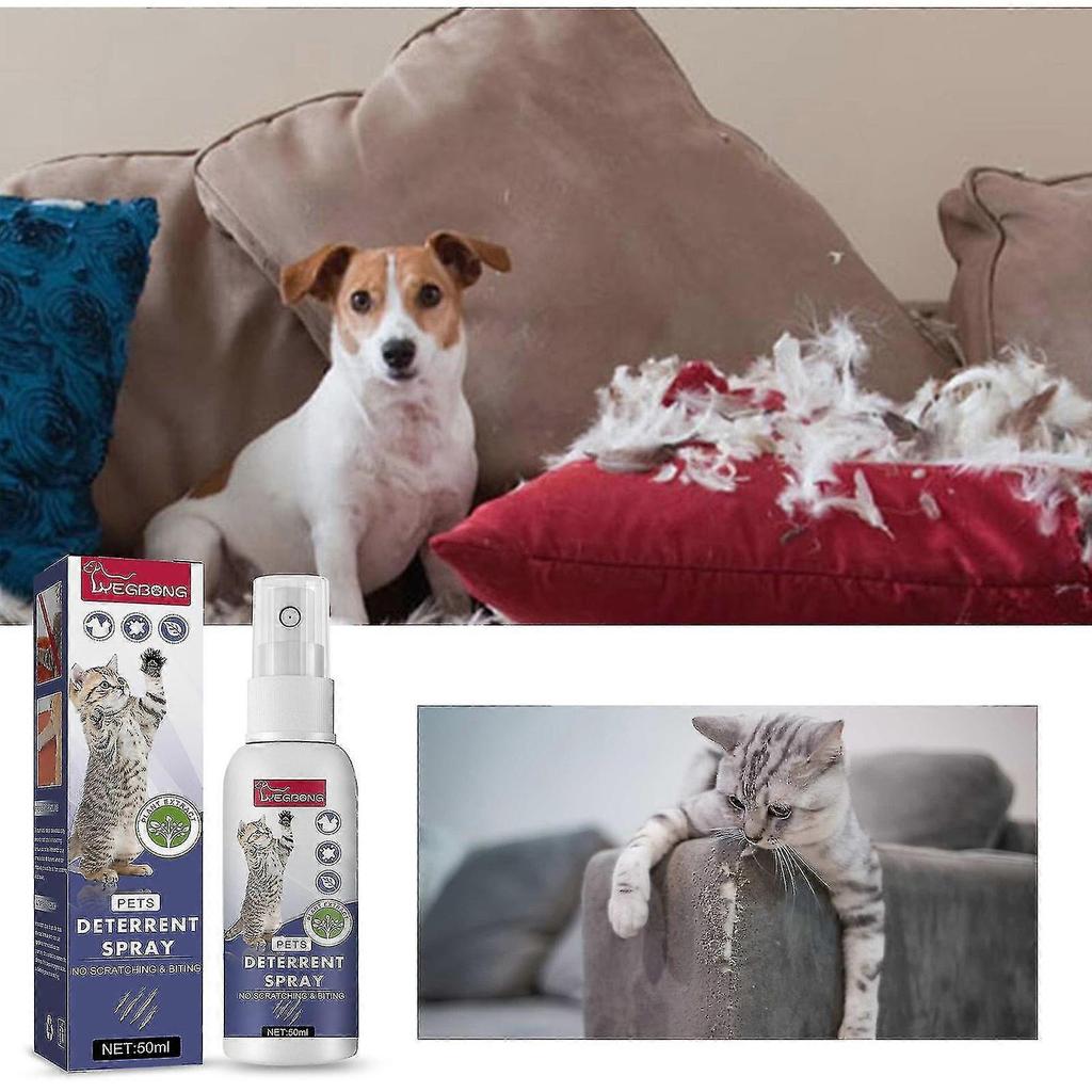 1-3pcs Cat Spray Deterrent, Bitter Training Aid Cat & Scratch Resistant Furniture Protector To Keep Away - Indoor And Outdoor