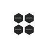 Ad Power Sonic Hexagon SS Set of 4 Sound Quality Improvement Audio Instrument Car Audio Audio (Black) Accessories…