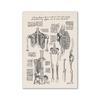 Vintage Human Anatomy Artwork Medical Wall Picture Muscle Skeleton Poster Canvas Art Print Education Hospital Pharmacy Paintings