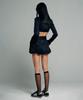 SCULPTOR Slim Crop Shirt Navy
