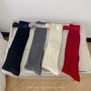 Bowknot Female Hosiery Casual Bow Middle Tube Socks New Winter Compression Stocking  Autumn Winter