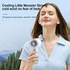 HOMEFISH Мини-вентилятор ручной USB быстрая зарядка Портативный вентилятор для расчета воздуха Тихий высокоскоростной вентилятор для путешествий и активного отдыха на природе