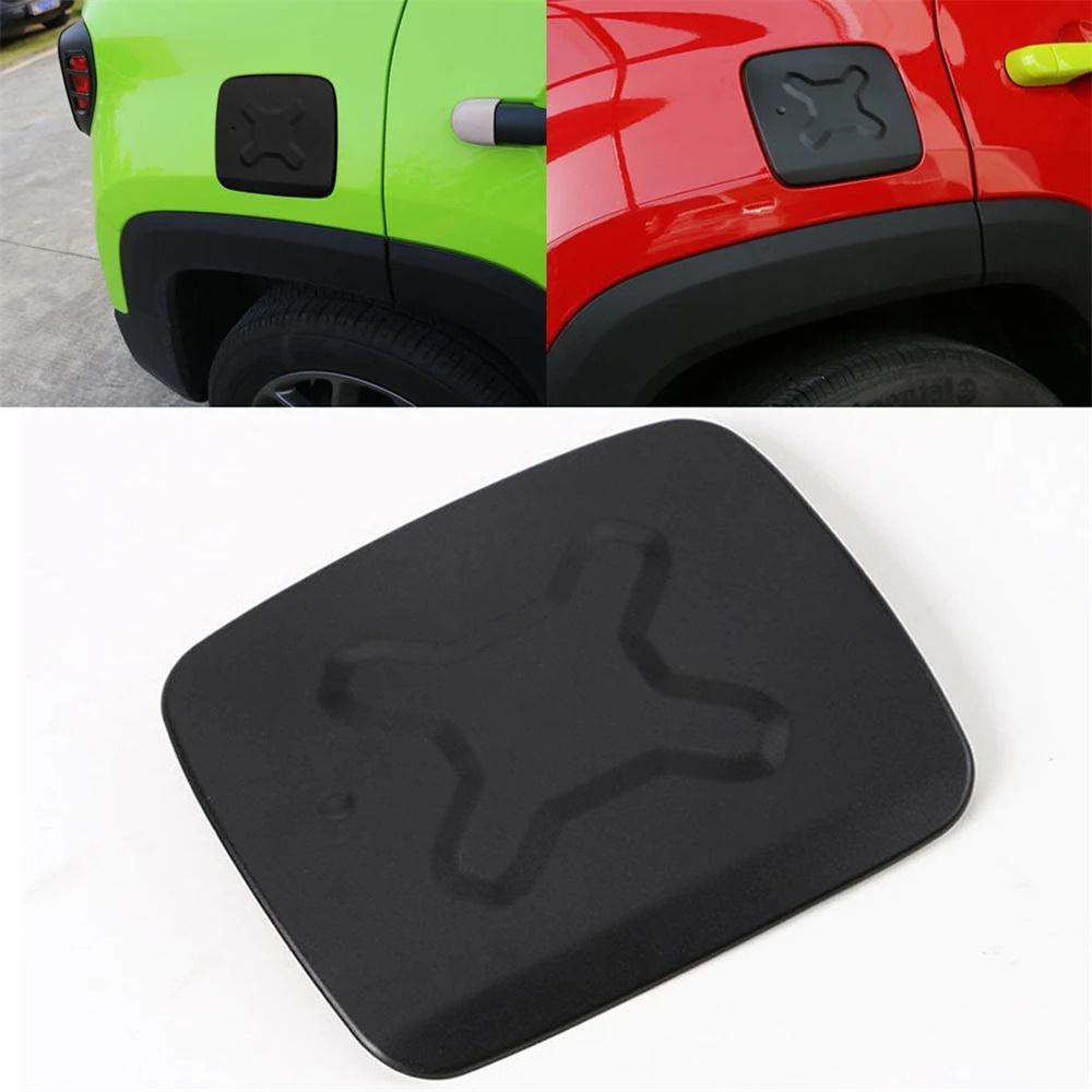 1 x Gas Fuel Filler Cover for Jeep Renegade 2015 2016 2017 2018 Aluminum alloy