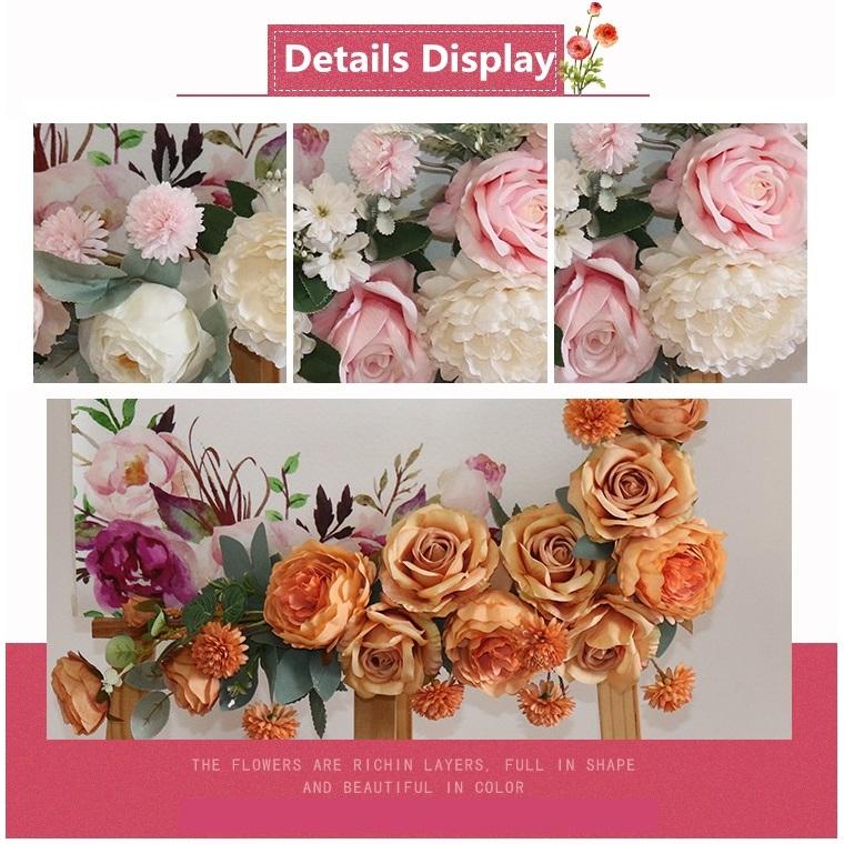 Креативный знак, угловой цветочный декор, свадебный цветочный реквизит, приветственная открытка, цветочная гирлянда, букет цветов