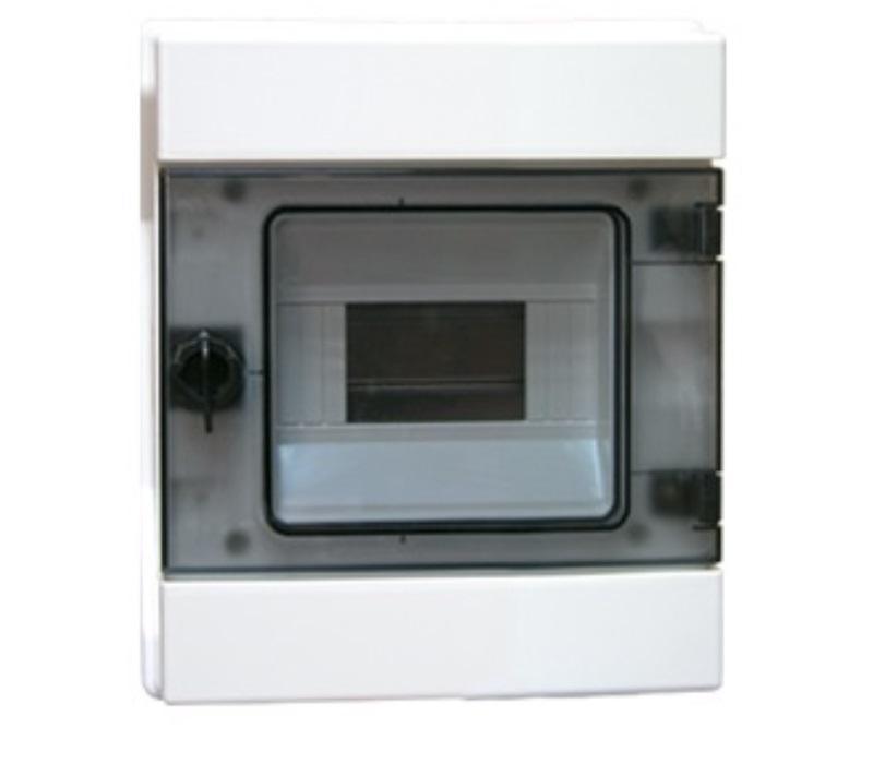 Surface-mounted distribution board RH-6 (N+PE) 1x6 IP65 1000V DC