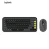 Logitech КОМБО ИКОНА ПОП Беспроводной набор клавиатуры и мыши