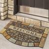 Modern Welcome Door Mat Non Slip Bathroom Rug Indoor Floor Mat for Entryway Kitchen Living Room 40x60/50x80/60x90/80x120cm