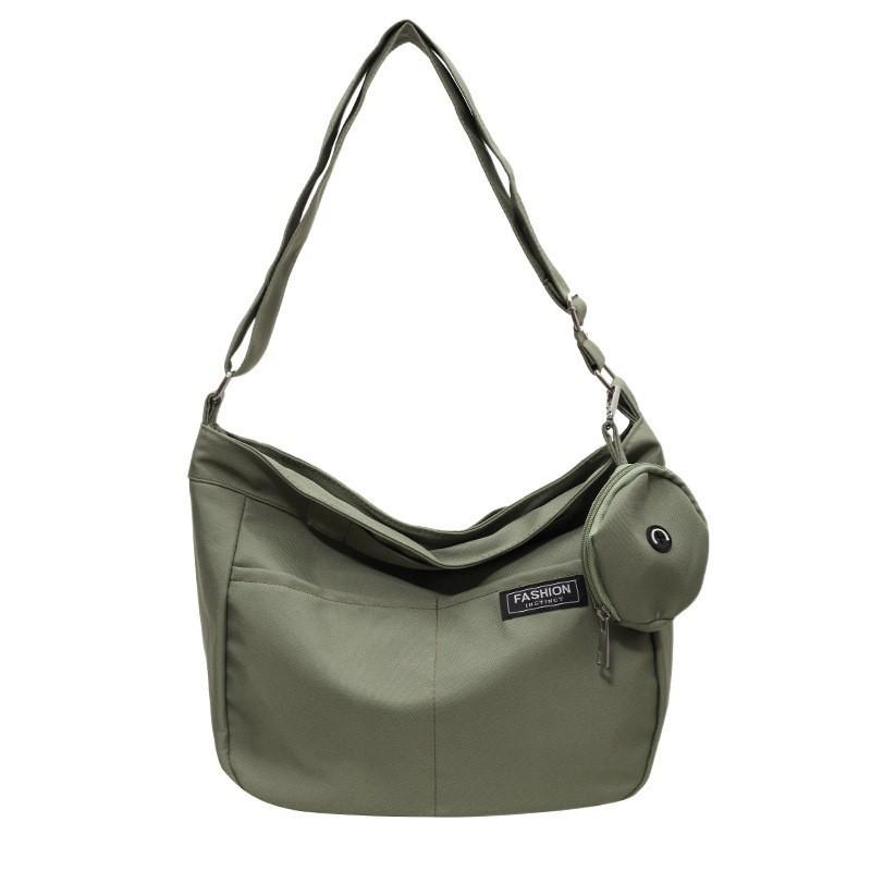 Large Capacity Casual Ins Style Nylon Crossbody Bag Tote Female Bag Urban Simple Design Shoulder Bag
