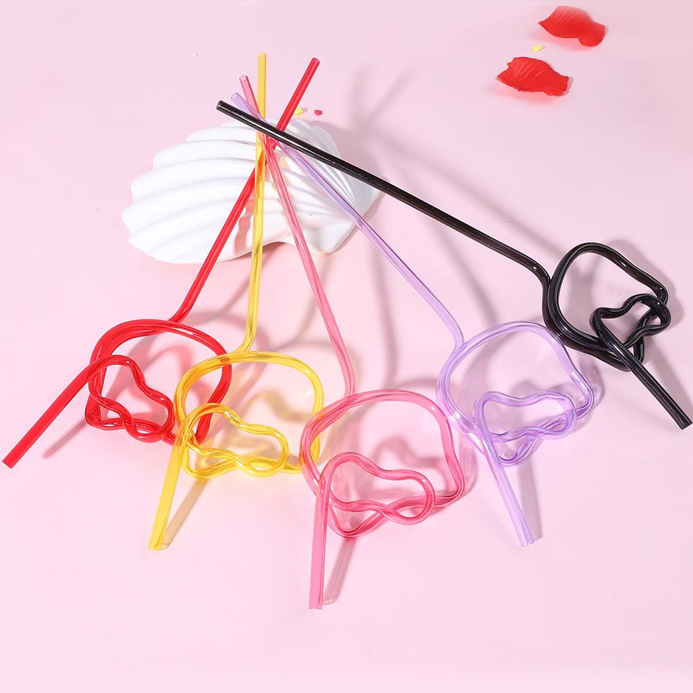 2 шт соломинка с мультяшной кошачьей головой