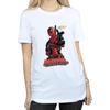 Deadpool Womens/Ladies Hey You Cotton Boyfriend T-Shirt