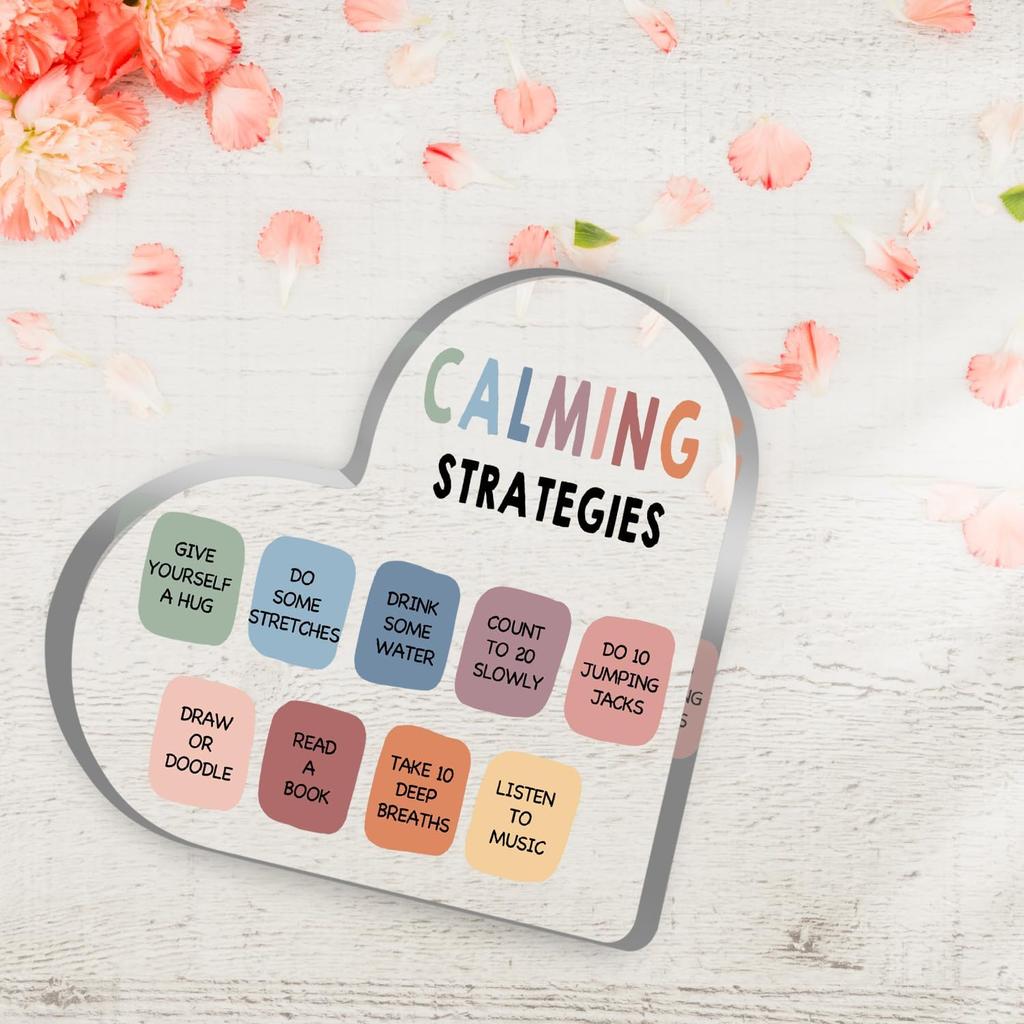 Mental Health Awareness Gifts Motivational Cheer Up Gifts Little Reminders Decor Sign Gentle Reminders Acrylic Signs