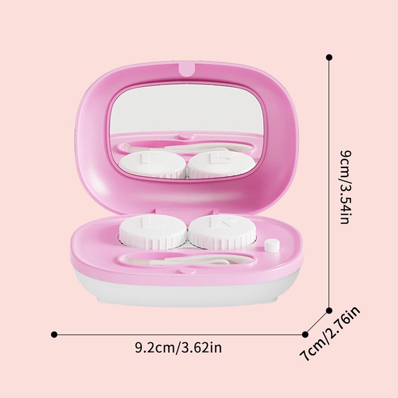 Контактные линзы очиститель ультразвуковой со съемным корпусом удалить слезу белок очистительная машина дорожный портативный моечный ящик