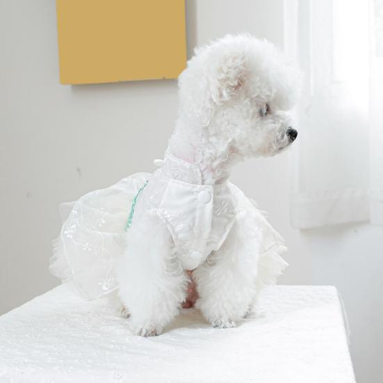 Yousheng Dog Blingbling Princess Dress Puppy Lace Camisol Skirt Sweet Pet Dress Up Costume Dress Up Dress для Хэллоуина, Рождества, Дня рождения