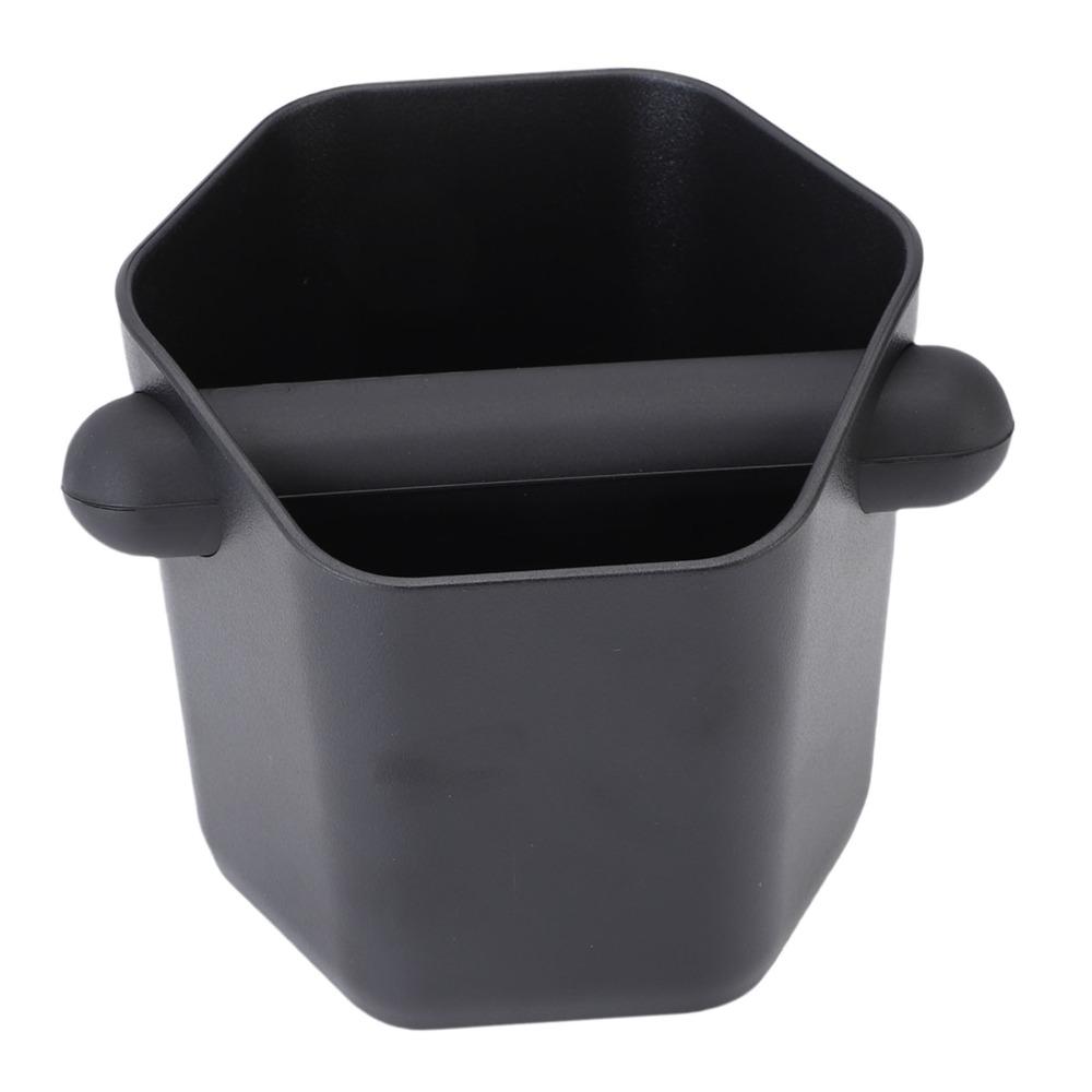 Hexagonal Prism Shape Coffee Ground Knock Box 580ML Capacity Espresso Knock Box Coffee Accessory