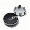DBS3  4pcs JDM SSR Logo Emblem Car Wheel Center Caps O.D 54MM Clips 49MM Wheels Hub Cap Rim Hubcaps Dust Cover Replace Car Accessories