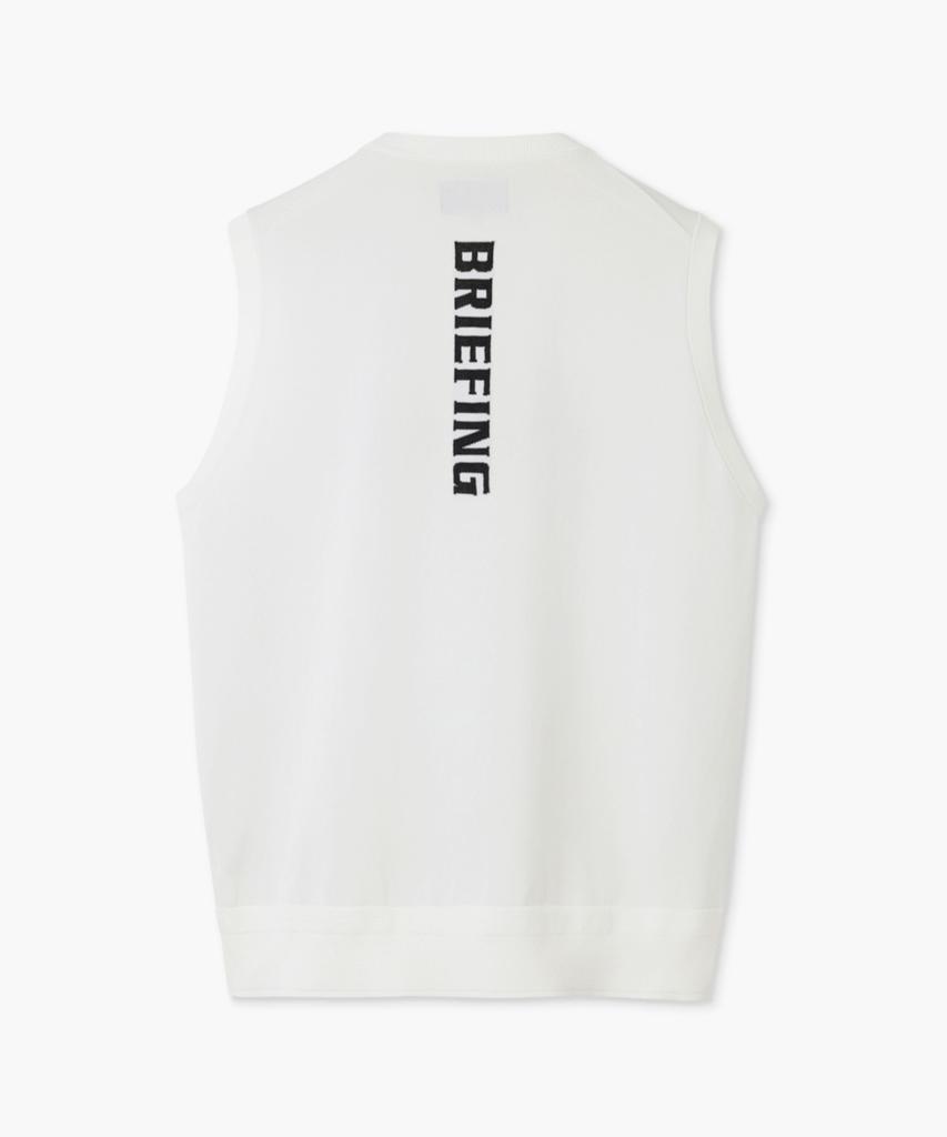 Beulipinggolpeu Men'S Crew Neck Knit Vest_White