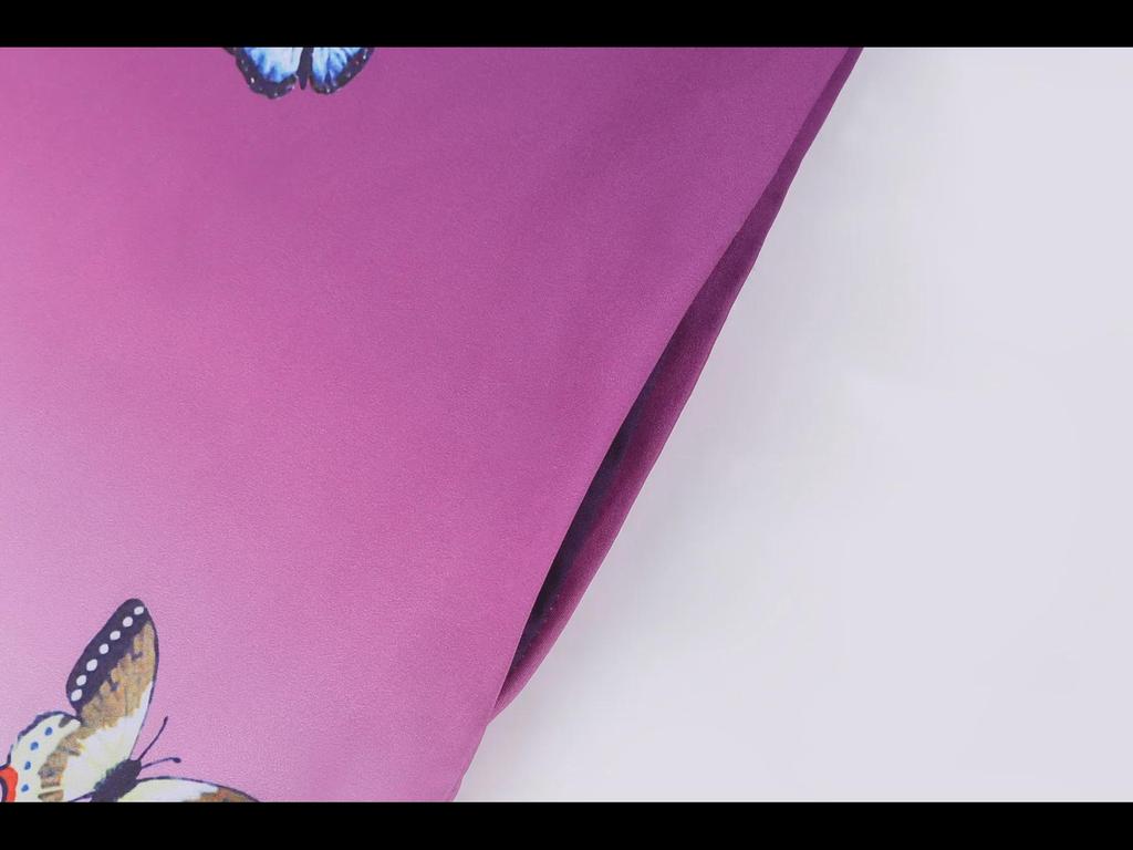 Новое длинное платье без рукавов с принтом бабочек 2020 года