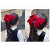 Elegant Big Bow Hair Clip Headdress Ribbon Bowknot Spring Ponytail Clips Hairpin Women Girls Fashion Hair Accessories