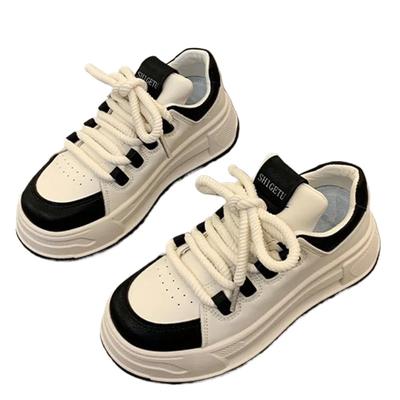 Модные корейские версии взрывных женских кроссовок для ходьбы женские плоские кожаные маленькие белые повседневные кроссовки Chaussure Homme Zapatos для бега