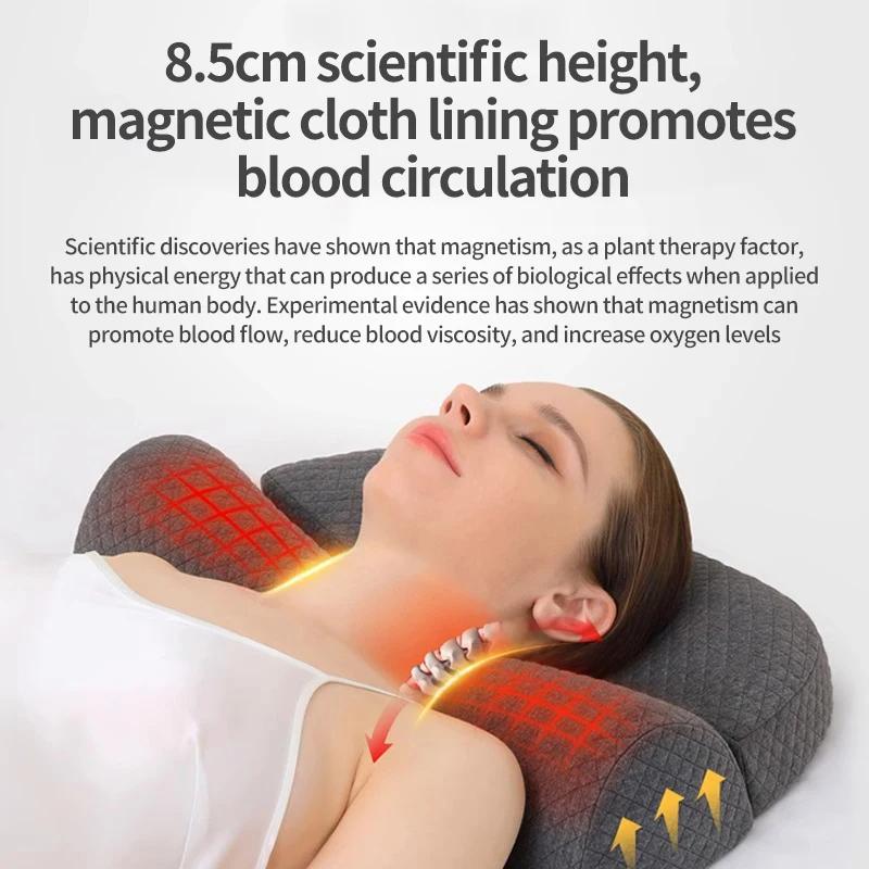 Подушка для шеи, контурная подушка из пены с эффектом памяти, подушки для сна на боку, эргономичная ортопедическая подушка для сна