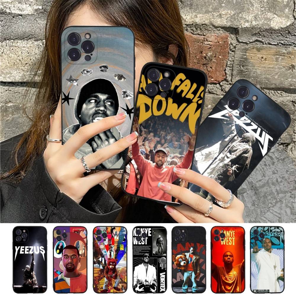 Чехол для телефона рэпера Канье Уэста YE Для IPhone 17 16 14 15 13 12 11 Pro Max Plus Силиконовый Мягкий Чехол