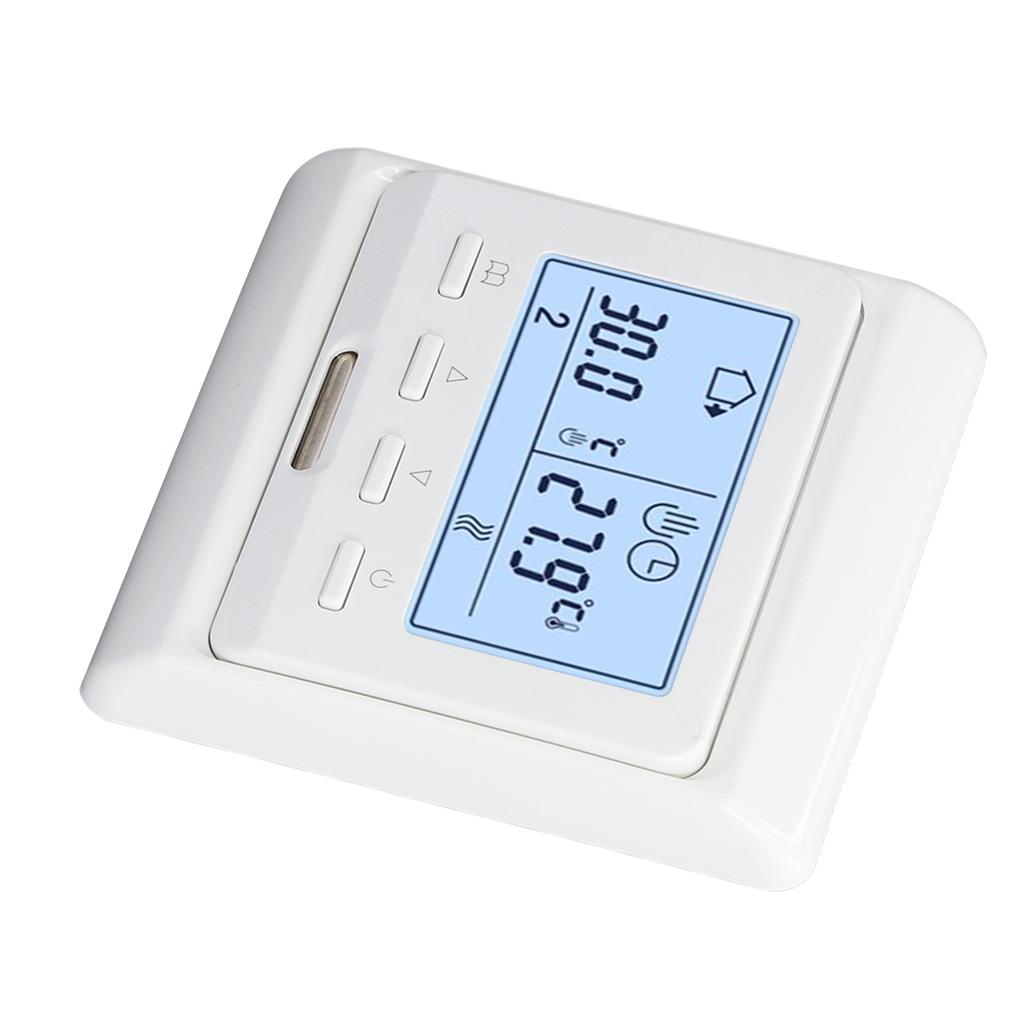 Светодиодный программируемый регулятор температуры теплого пола для дома