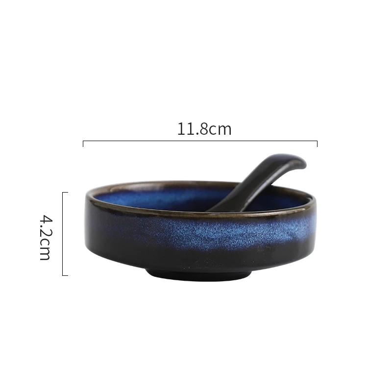 Ceramic Bowl Creative Thick Soup Bowl Dessert Bowl Sushi Bowls Salad Bowls Appetizer Bowls Restaurant Specialty Tableware