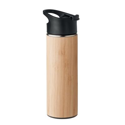 Бутылка для воды Nanda Bamboo с двойными стенками 450 мл