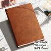 Твердый переплет А5, студенческая тетрадь, дневник, рабочий блокнот, книга для записи деловых встреч, заметки по предметам, справочник, 100 листов, 200 страниц