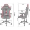 Fauteuil De Jeu Professionnel - DRIFT GAMING - DR350 - Similicuir - Accoudoirs 4D - Roulettes Silencieuses